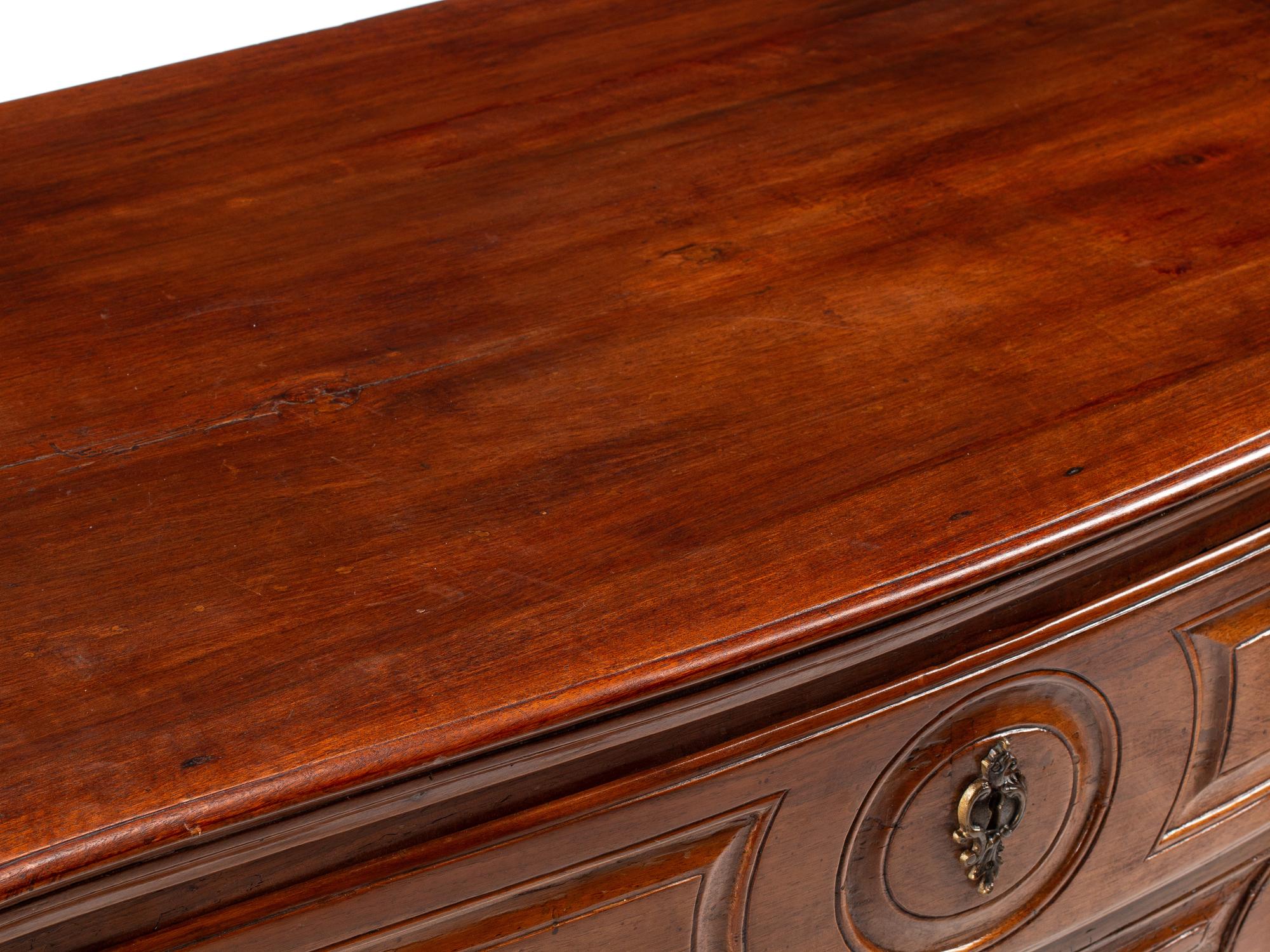 A Louis XV Provincial Walnut Side Table