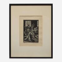 Henrik Glintenkamp (American, 1887-1946) A group of Four (4) Woodcuts