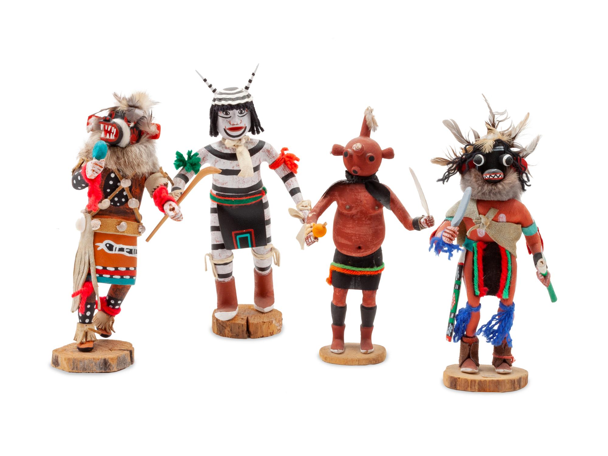 Four Contemporary Hopi Kachinas