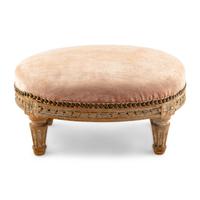 A Louis XVI Style Beechwood Tabouret