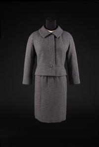 Christian Dior by Marc Bohan Haute Couture Ensemble, Autumn-Winter 1964 — Worn by Dame Olivia de Havilland.