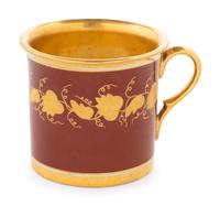 An Alexander III Imperial Porcelain Factory Teacup fom the 'Guriev' Service