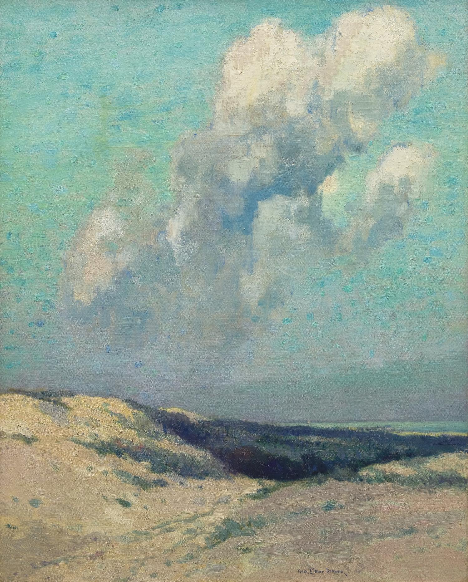 George Elmer Browne (American, 1871–1946) — Provincetown Dunes