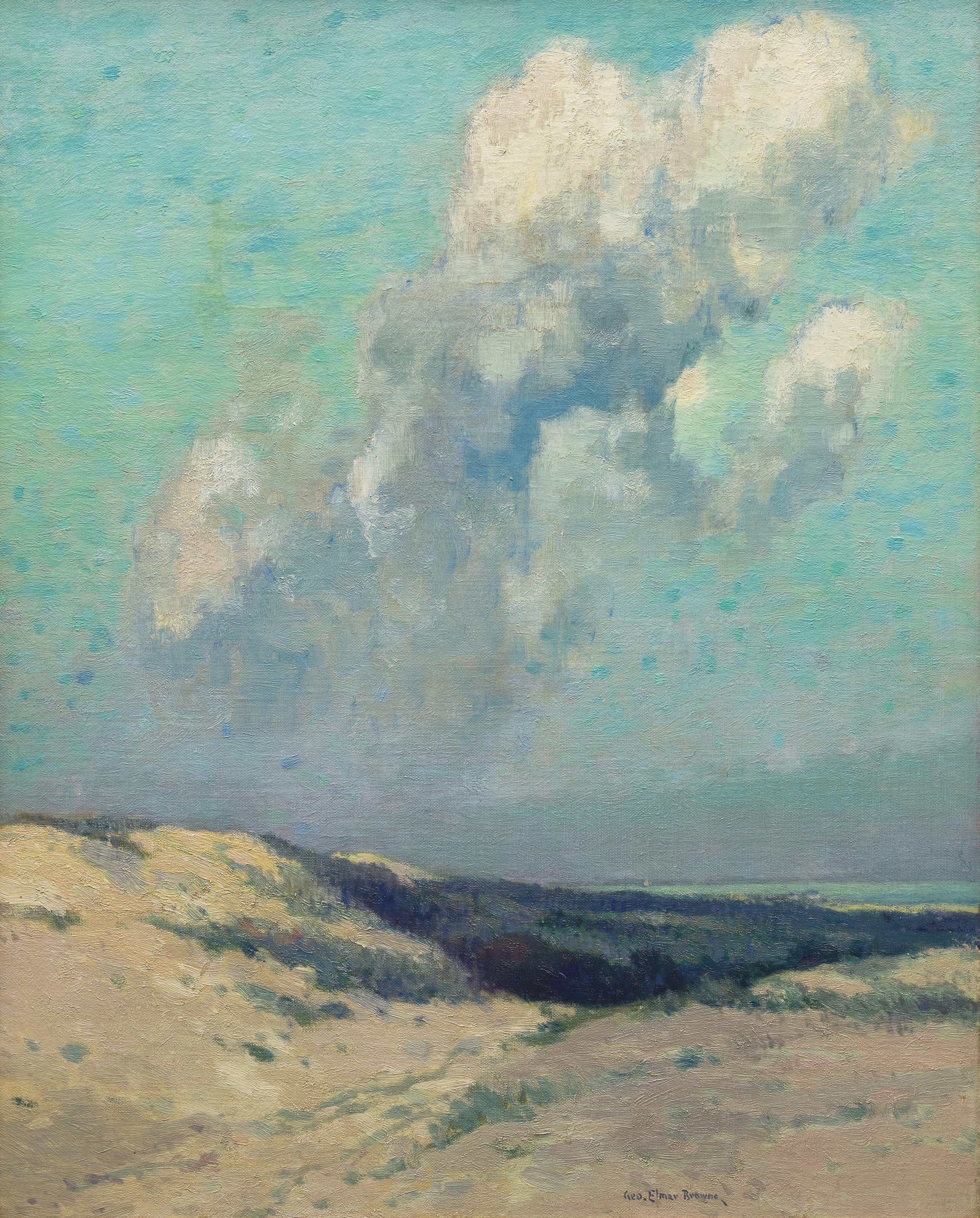 George Elmer Browne (American, 1871–1946) — Provincetown Dunes