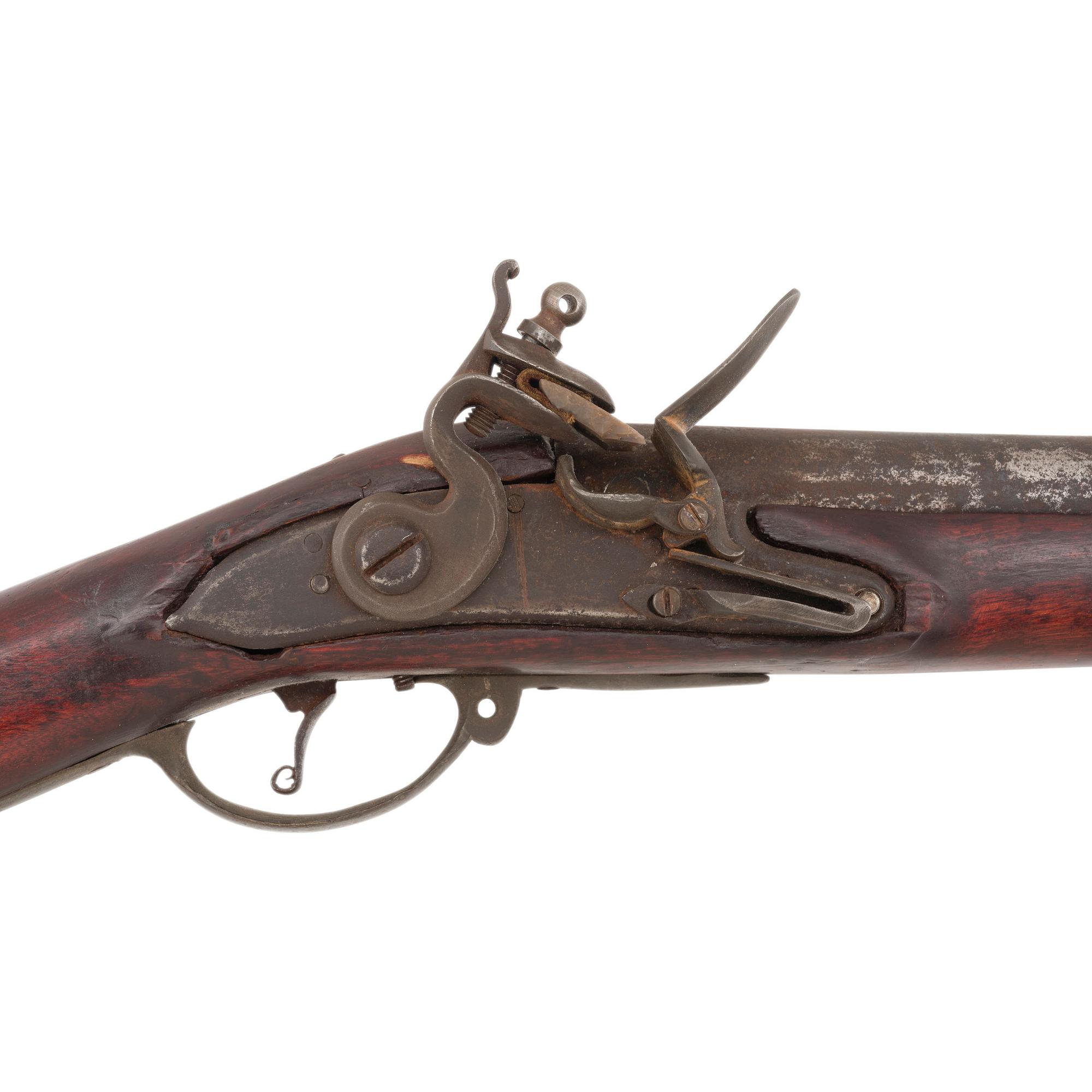 Composite Continental Flintlock Musket Marked Douglas