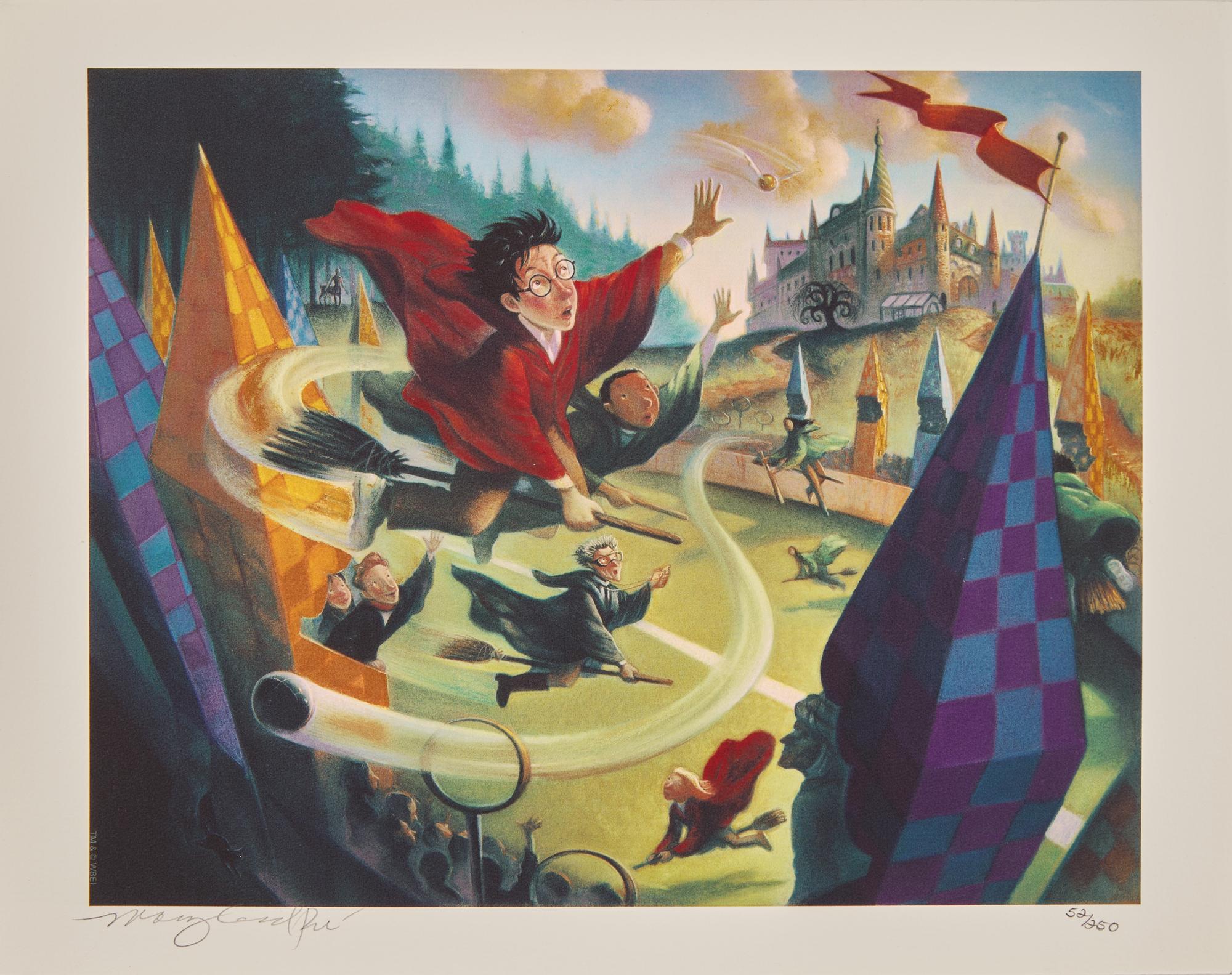 [Children's & Illustrated] GrandPre, Mary. The Seven Images of Harry Potter
