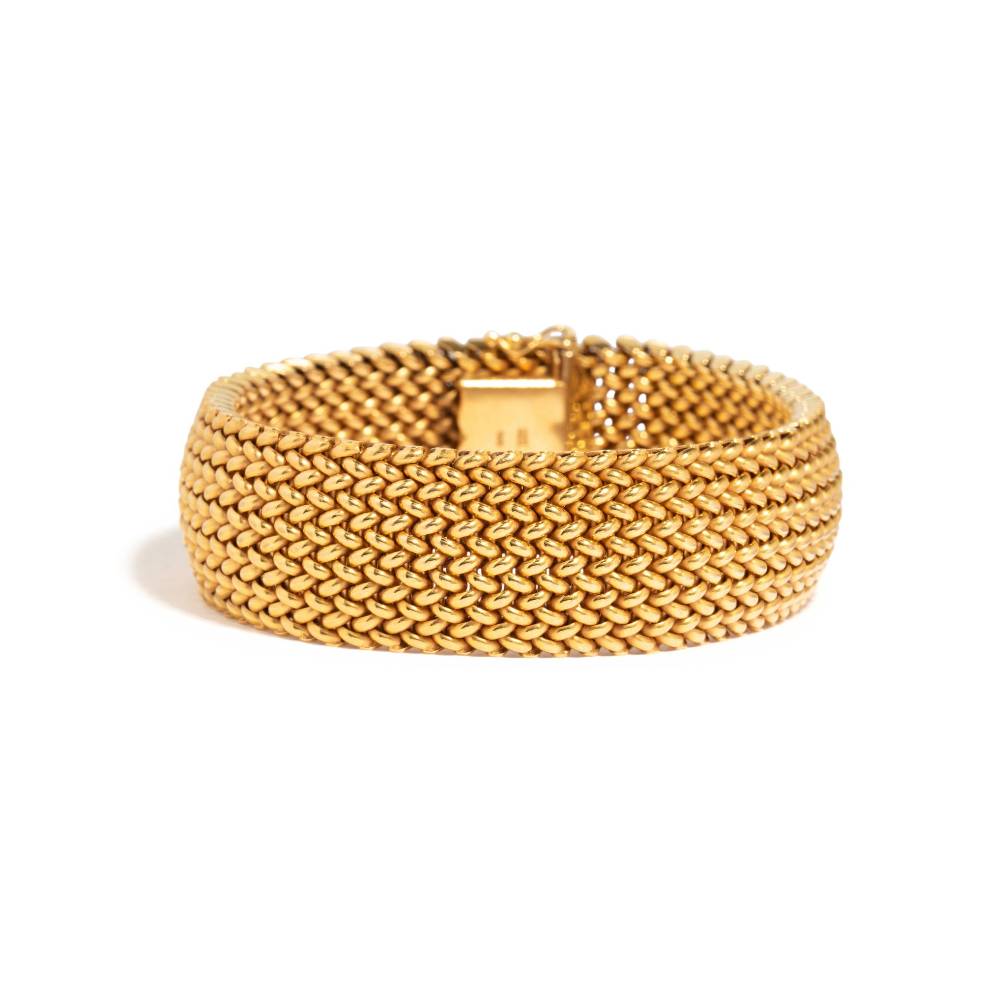 YELLOW GOLD BRACELET