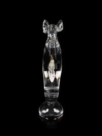 A Steuben Glass Seahorse Figure