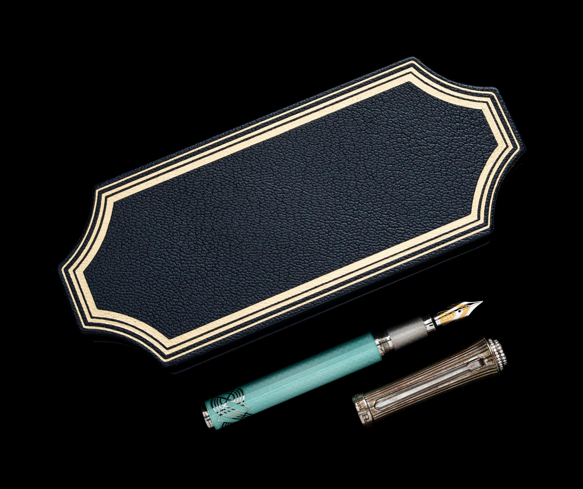 A Michael Perchin Diamond-Mounted Limited Edition Fountain Pen