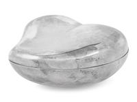 A Silver 'Heart' Box by Elsa Peretti for Tiffany and Co.