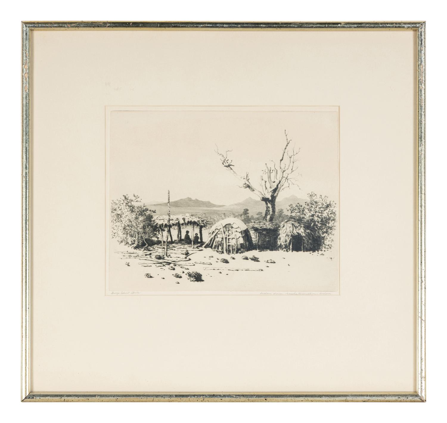 Indian Home, Apache Reservation – Arizona