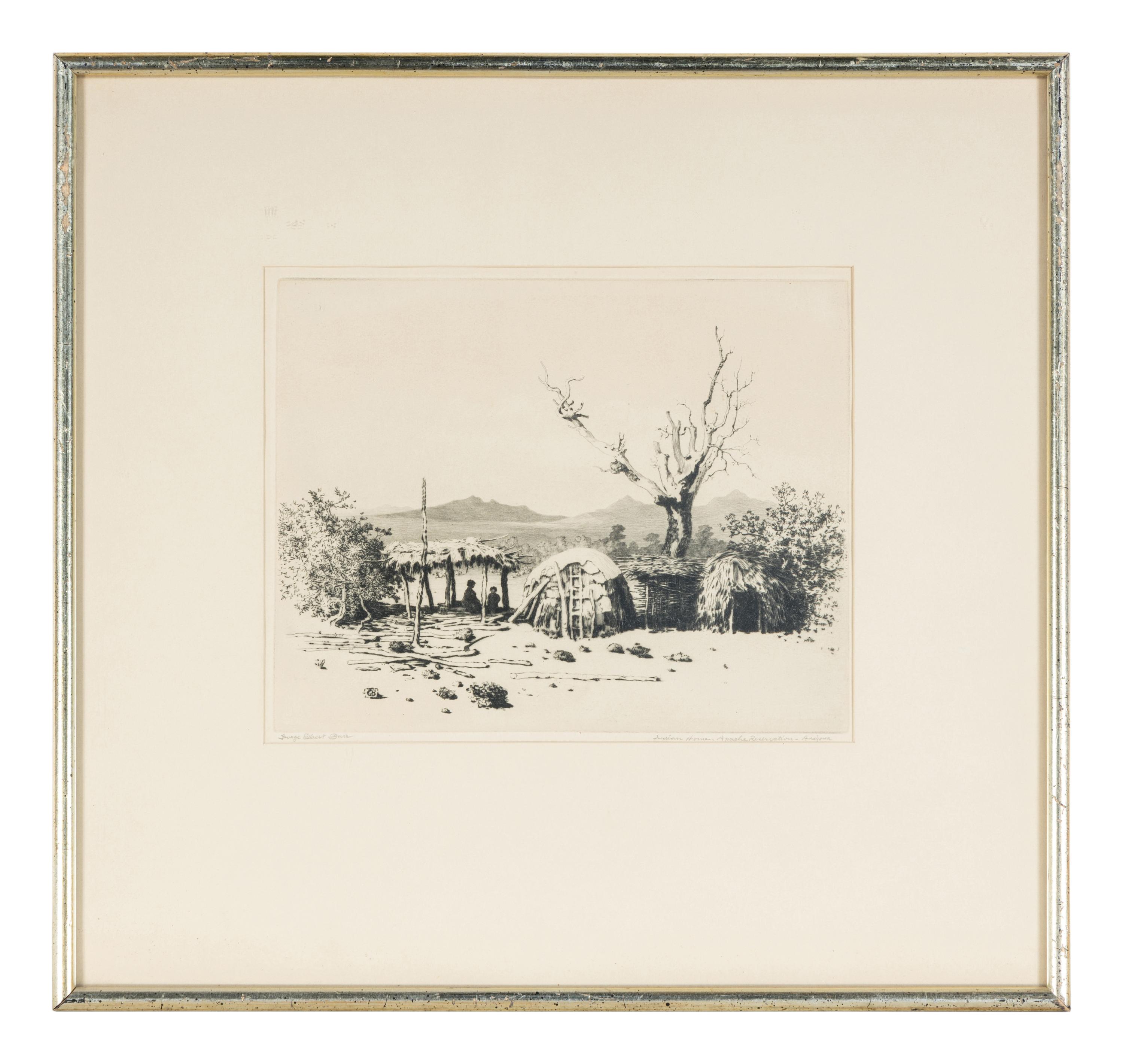 Indian Home, Apache Reservation – Arizona