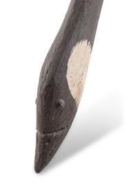 A Folk Art Carved and Polychrome Painted Canada Goose