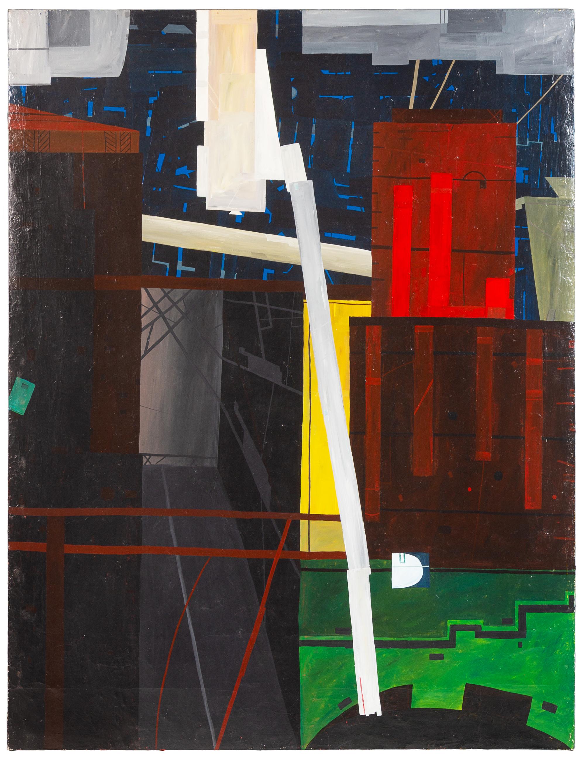 Pedro Portugal, (Portuguese, b. 1963), Untitled (Abstract), 1986