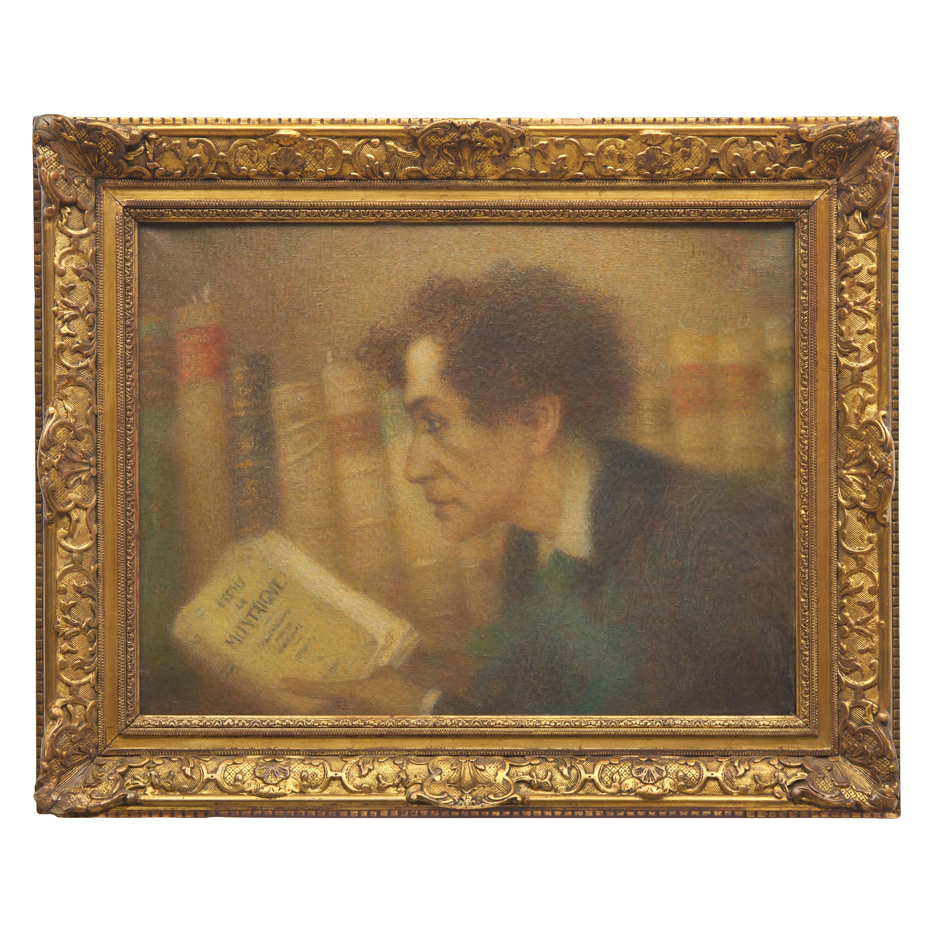 Lucien Lévy-Dhurmer (French, 1865-1953) — Portrait of a Man, presumed to be Pierre Villey (1879-1933)
