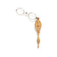 YELLOW GOLD LORGNETTE