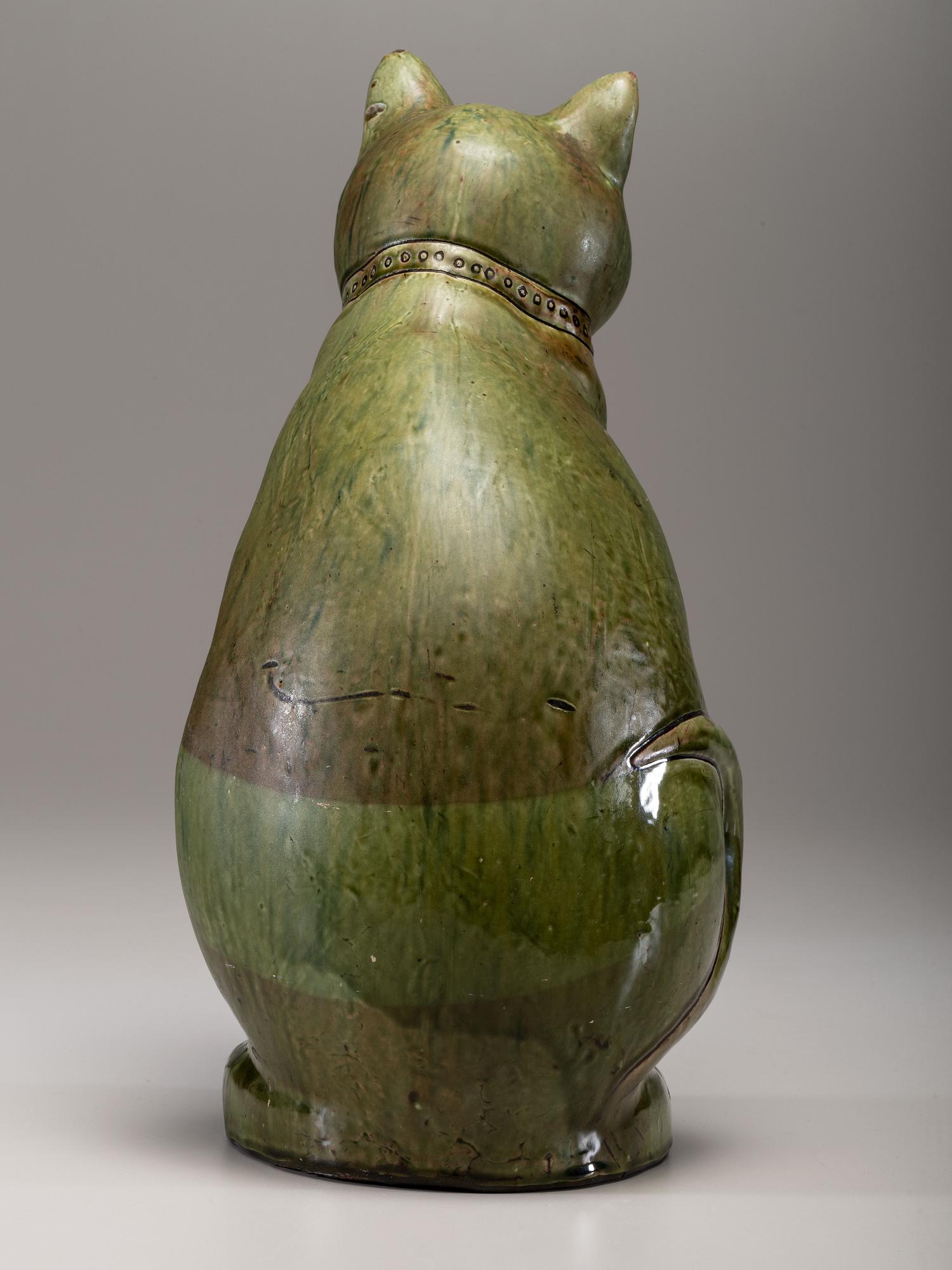 Seated Cat, Circa 1900