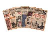 [BLACK PANTHERS] The Black Panther Intercommunal News Service. 29 issues (incomplete run) 1971-1972