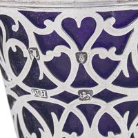 A George III Pierced Silver Cream Pail