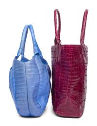 NANCY GONZALEZ, TWO HANDBAGS