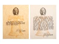 [POLITICS] Including prints of Presidents' homes, campaign buttons and bumpers stickers for Reagan, quotes from Thomas Jefferson, and more.