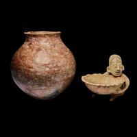 A Group of 3 Pre-Columbian Terracotta Objects