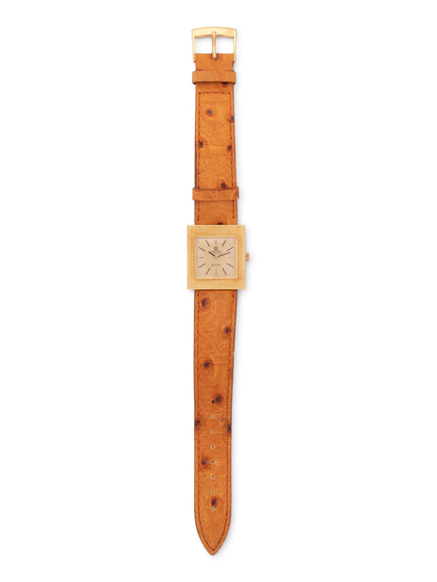 OMEGA, 18K YELLOW GOLD WRISTWATCH
