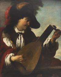 Johann Liss (German, 1595-1631) — Lute Player