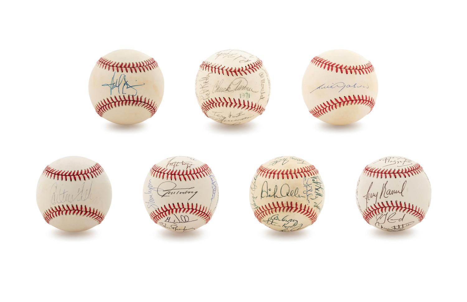A Group of Eight Chicago White Sox Signed Baseballs,