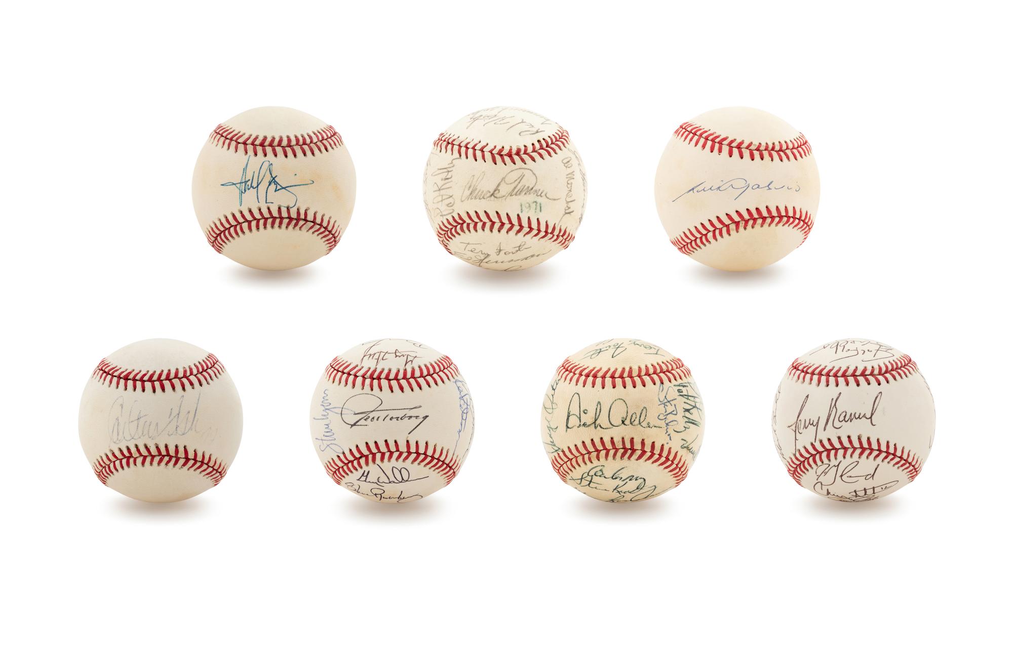 A Group of Eight Chicago White Sox Signed Baseballs,