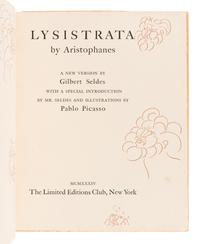 [LIMITED EDITIONS CLUB] -- ARISTOPHANES (448?-380? B.C.) Pablo PICASSO (1881-1973), illustrator. Lysistrata . Gilbert SELDES (1893-1970), introductions. New York: Limited Editions Club, 1934.