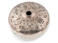 Silver Figural Seed Jar