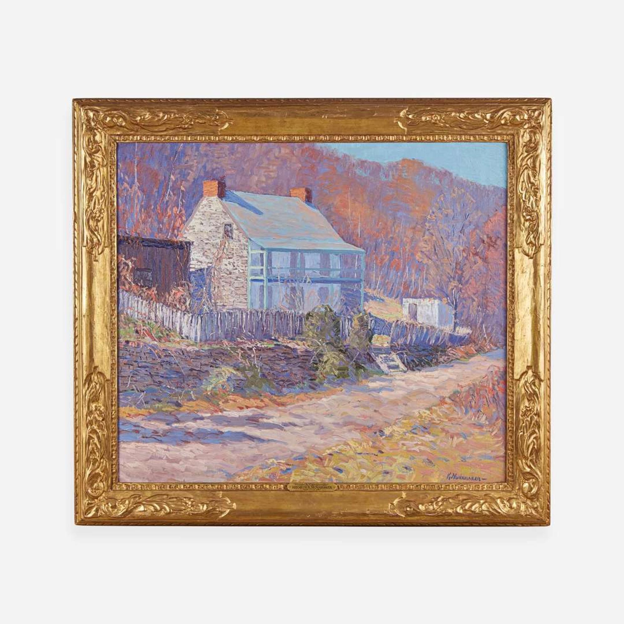 Kenneth R. Nunamaker (American, 1890–1957) House in Carversville