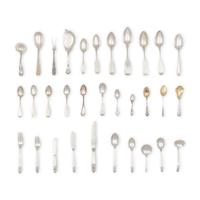 An American Silver Flatware Service