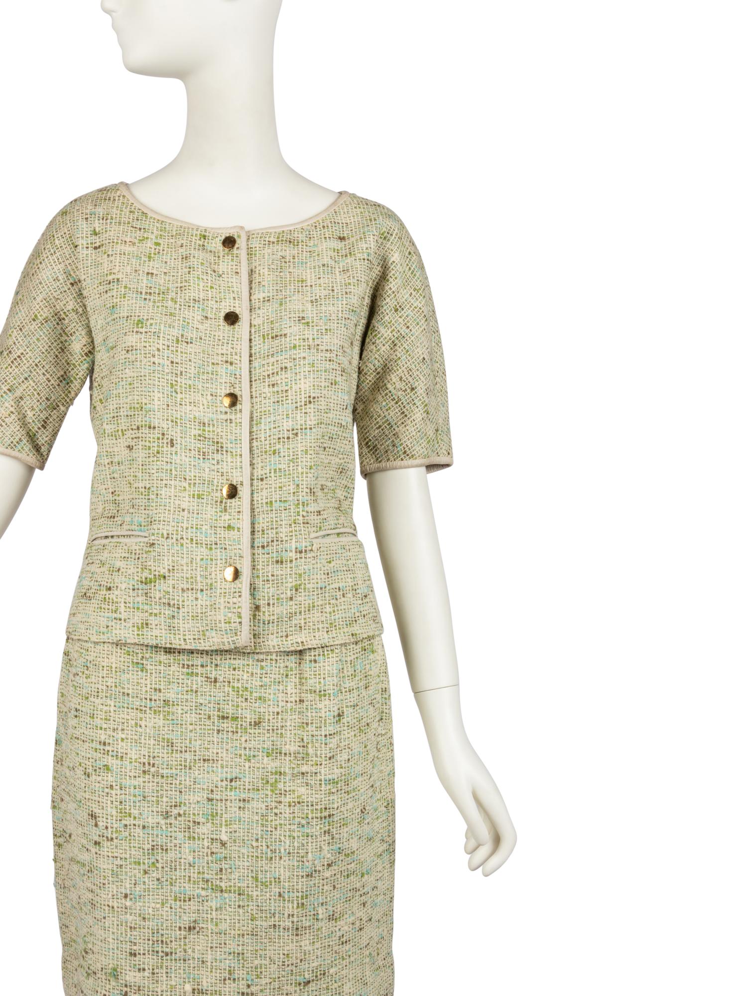 Bonnie Cashin Coat, Top and Skirt, Top and Pants, Two Sketches, Pattern, 1960-70s