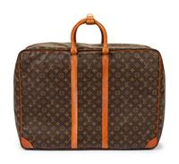 Two Louis Vuitton Luggage Items: One Garment Bag, One Soft Side Suitcase, 1987-89