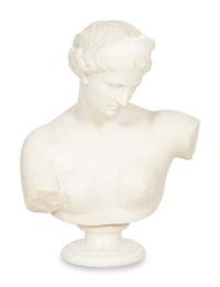 A Marble Bust of Venus of Capua