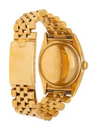 ROLEX, REF. 6030 18K YELLOW GOLD 'OYSTER PERPETUAL DATEJUST' WATCH