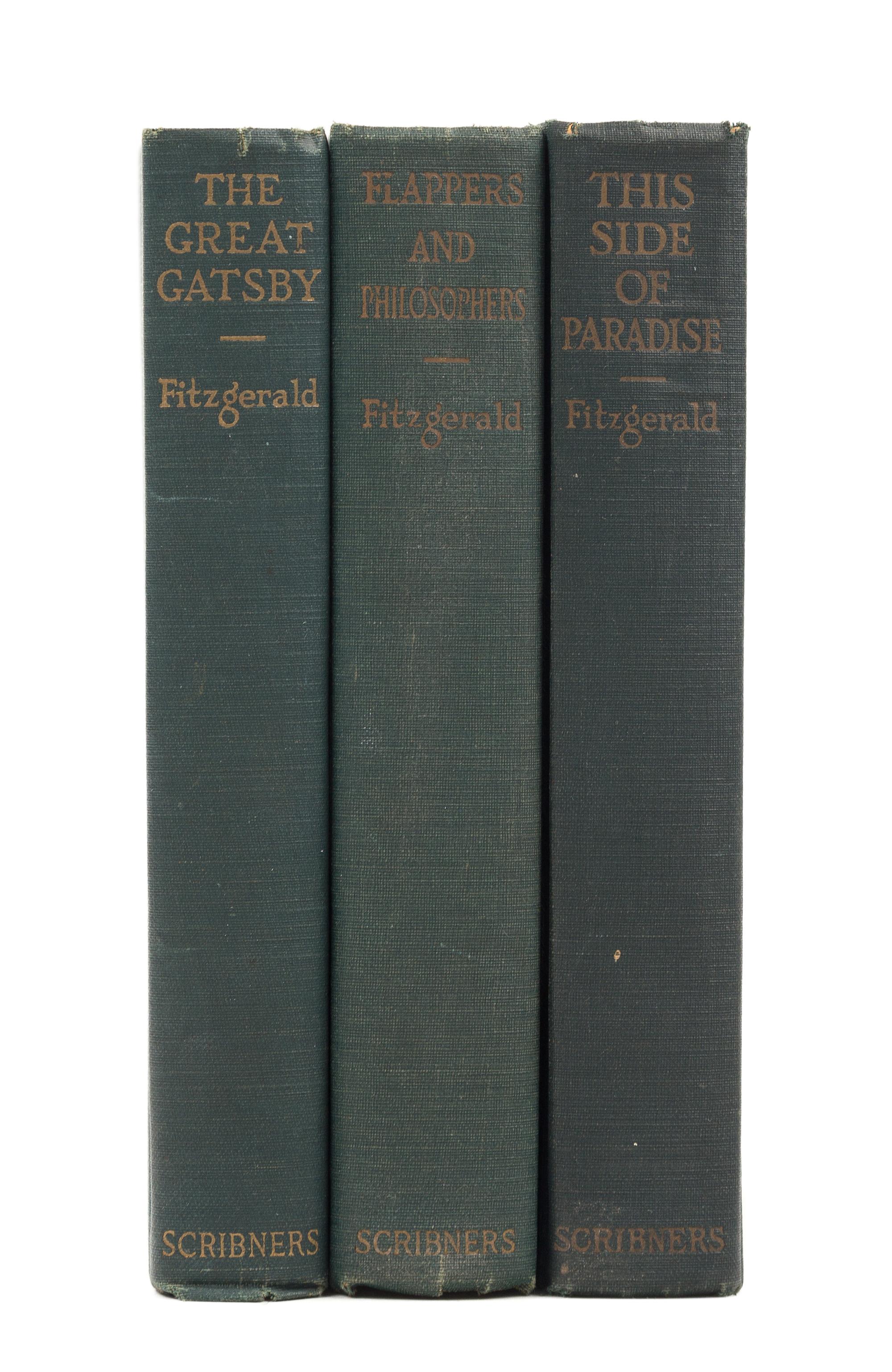 FITZGERALD, F. Scott (1896-1940). The Great Gatsby. New York: Charles Scribner's Sons, 1925. FIRST EDITION, FIRST PRINTING.