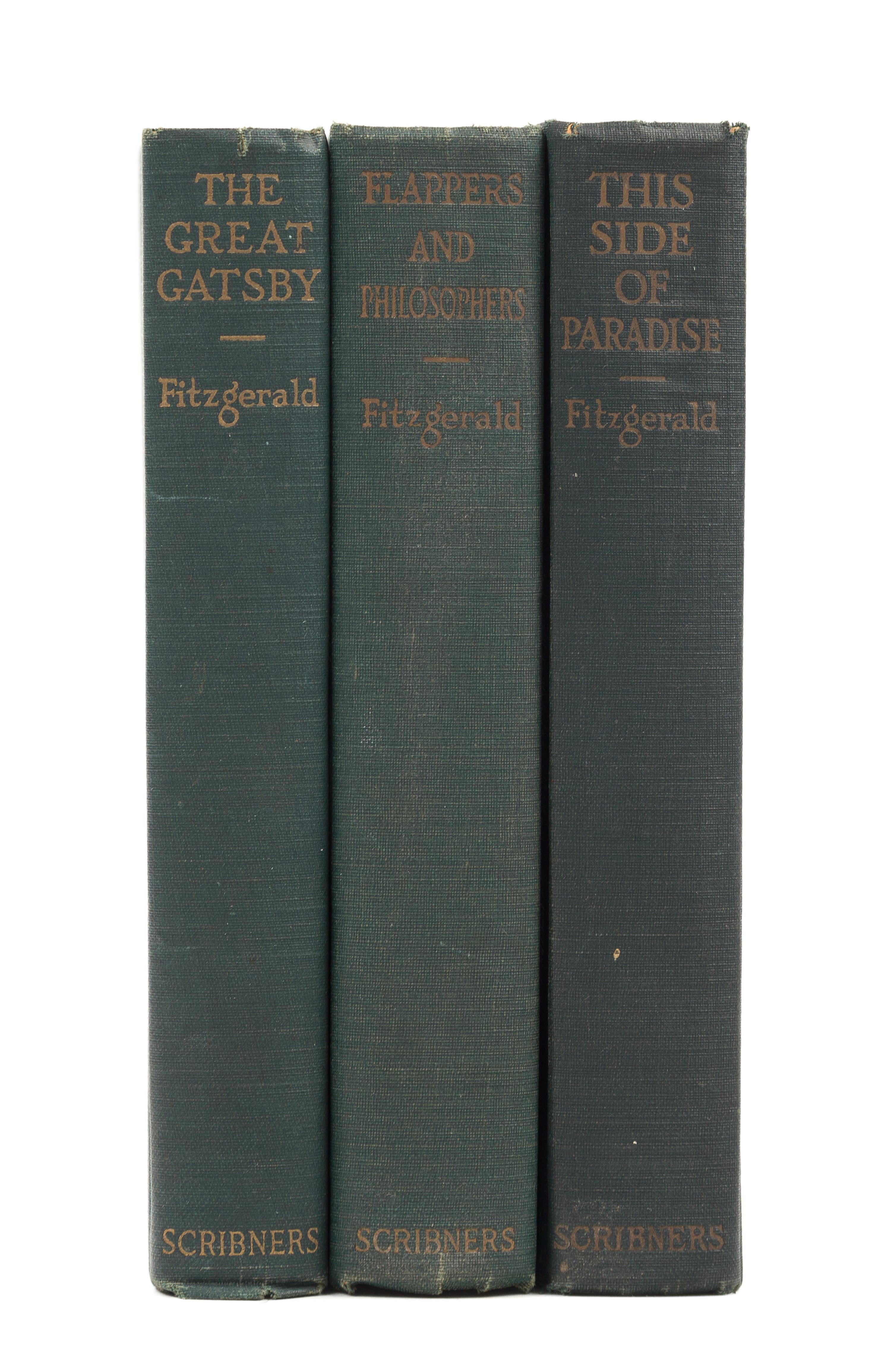 FITZGERALD, F. Scott (1896-1940). The Great Gatsby. New York: Charles Scribner's Sons, 1925. FIRST EDITION, FIRST PRINTING.