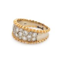 BICOLOR GOLD AND DIAMOND RING