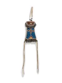 Kiowa Beaded Strike-a-Light Bag