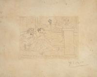 Pablo Picasso (Spanish, 1881-1973), Le Repos Du Sculpteur IV, from La Suite Vollard
