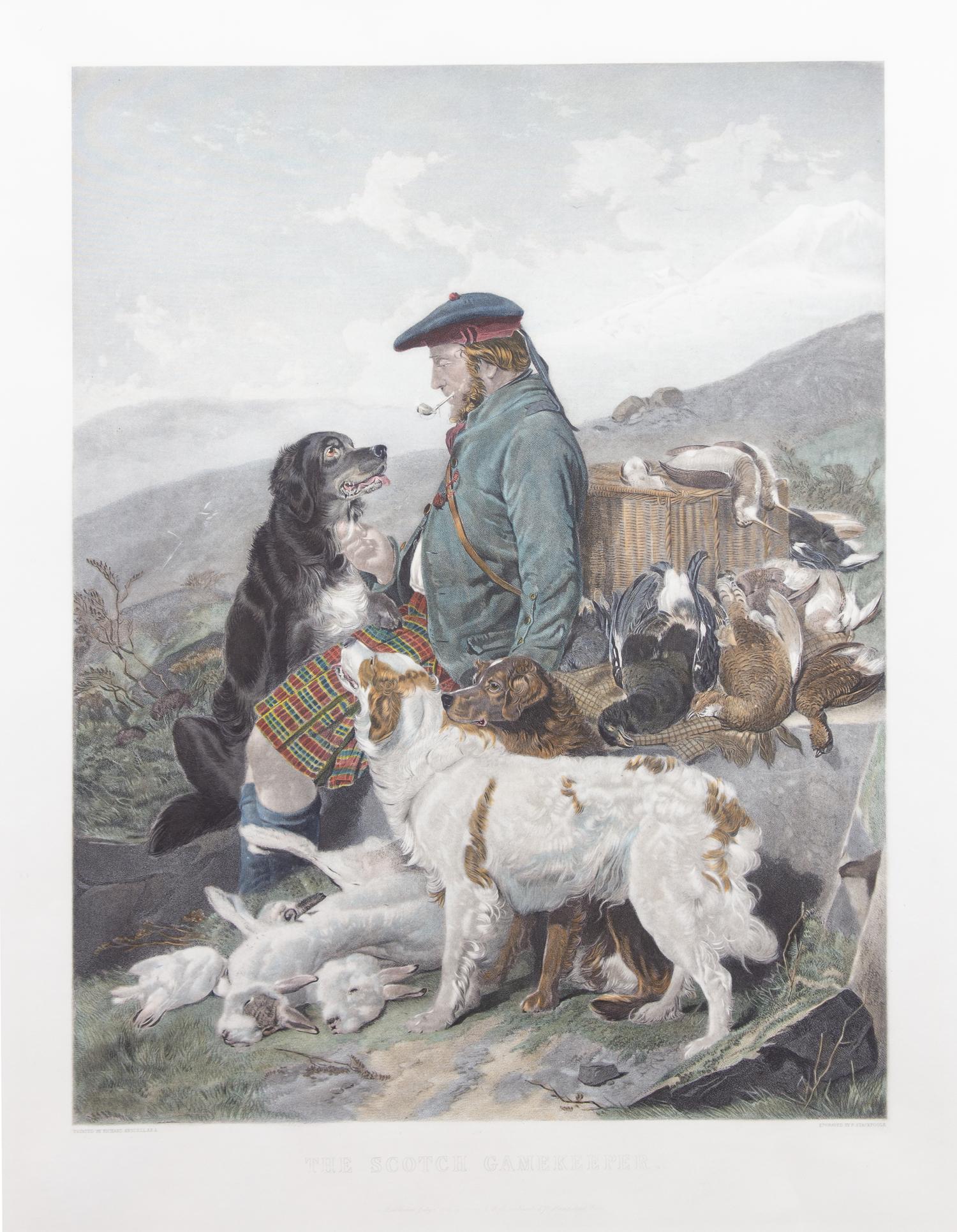A Pair of English Color Engravings — After Frederick Stacpoole, (English, 1813-1907)