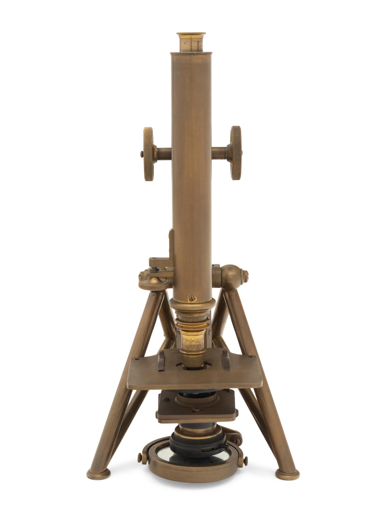 An English Brass Microscope