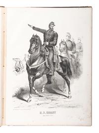 [CIVIL WAR]. EHRGOTT, FORBRIGER & CO., lithographers. Group of 37 lithographs of Civil War politicians, generals, and admirals. Ca 1862.