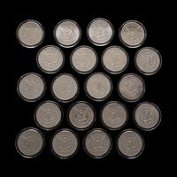 A Group of Twenty Carson City Mint Morgan $1 Coins