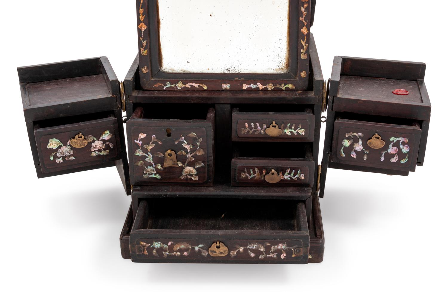 A Huanghuali Wood Brush Stand, Bijia