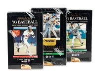 A Large Group of 1993 Unopened Baseball Card Vending Boxes (Possible Derek Jeter Rookie Cards),