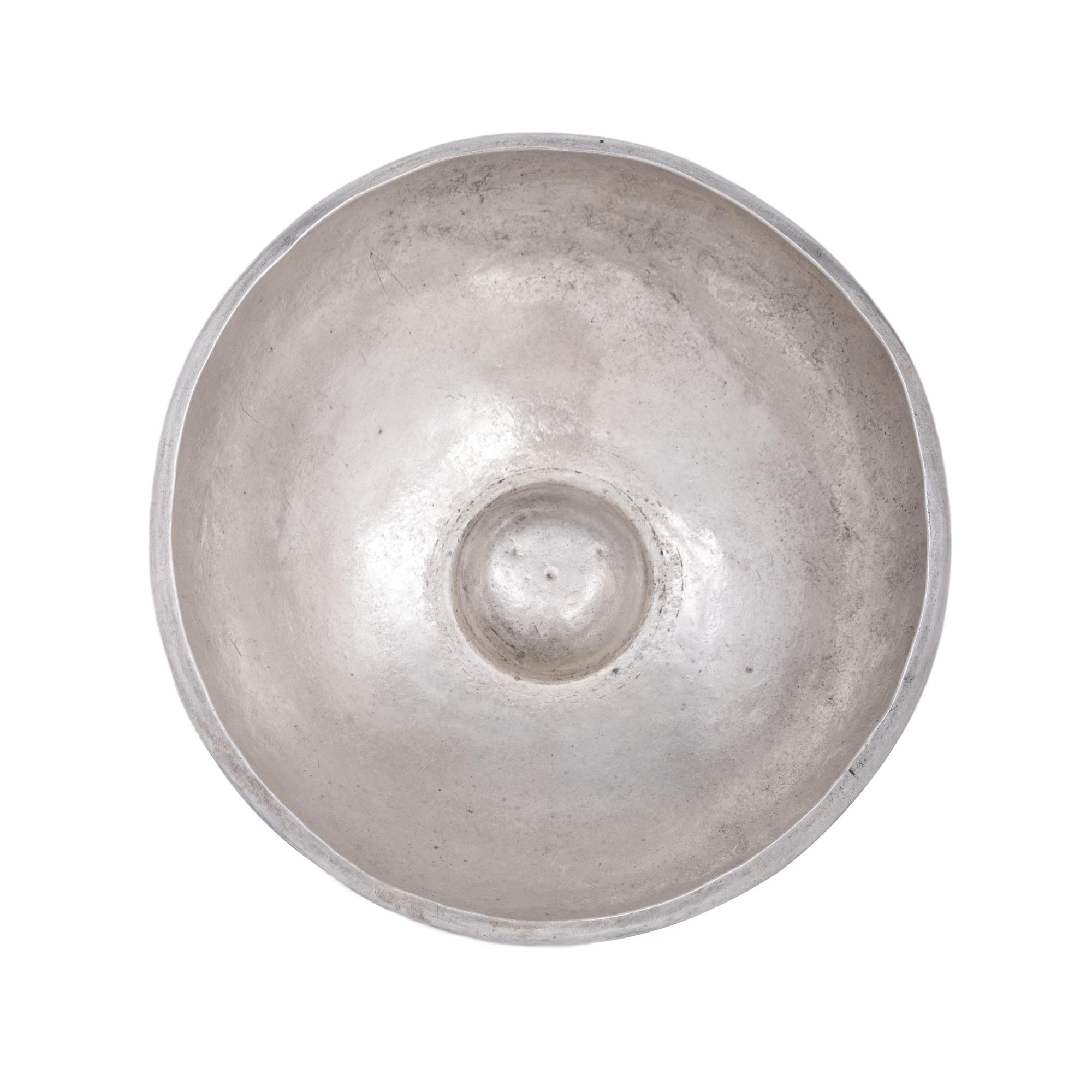 A Greek or Achaemenid Silver Phiale Mesomphalos